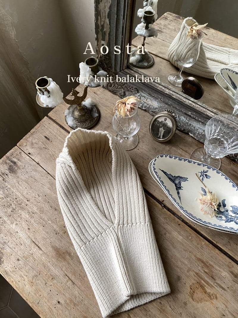 AOSTA - Korean Children Fashion - #Kfashion4kids - Knit Balaclava - 4