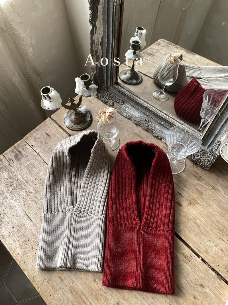 AOSTA - Korean Children Fashion - #Kfashion4kids - Knit Balaclava - 5