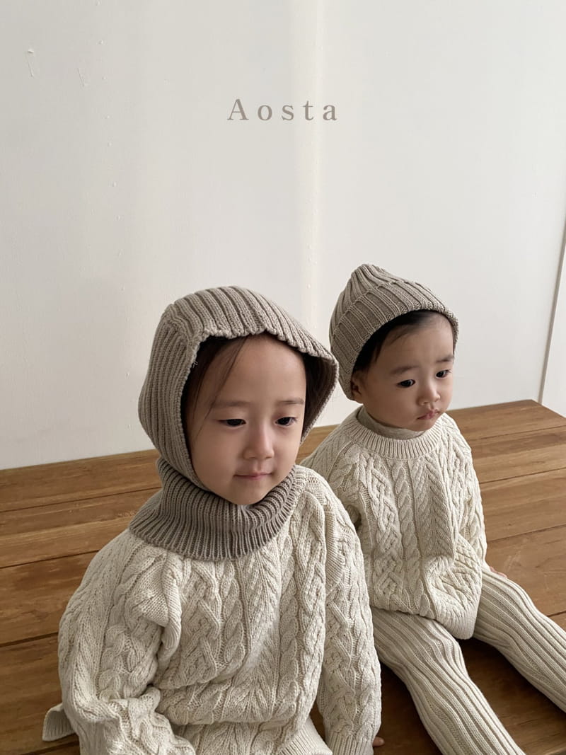 AOSTA - Korean Children Fashion - #Kfashion4kids - Knit Balaclava - 8