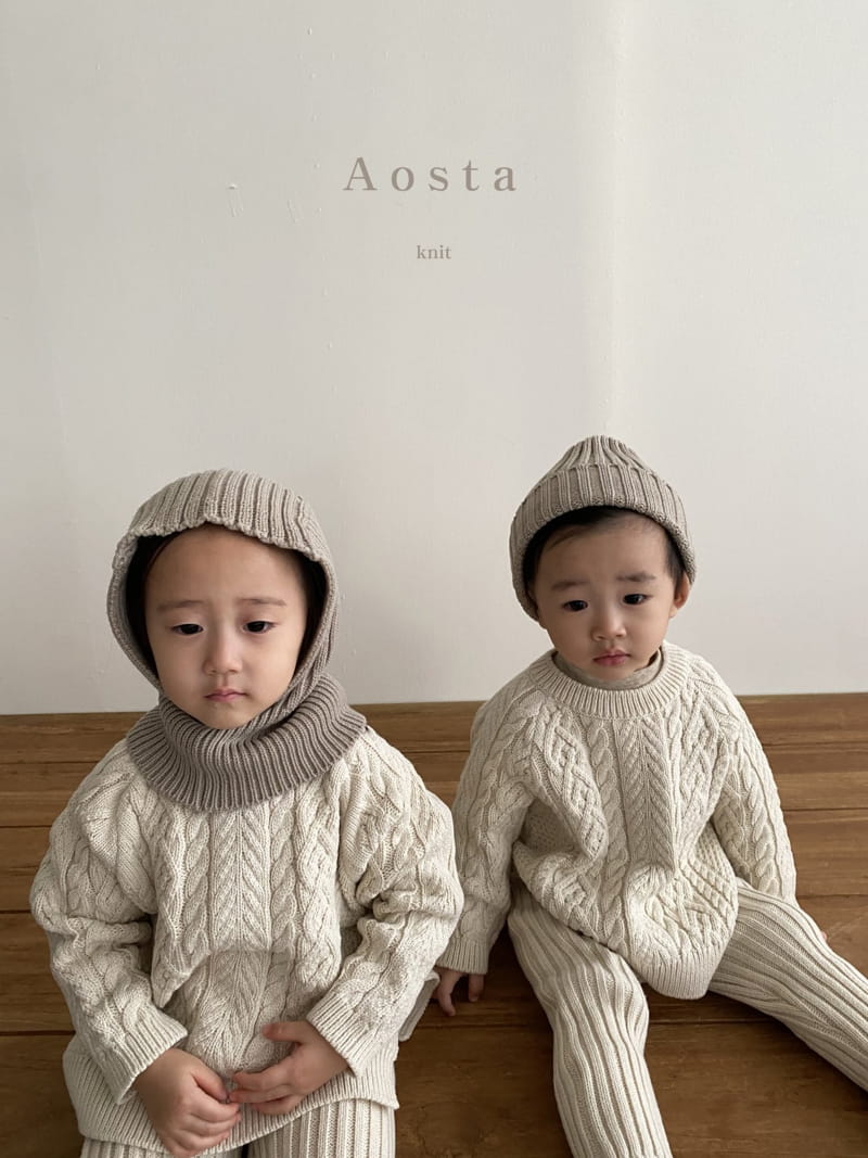 AOSTA - Korean Children Fashion - #Kfashion4kids - Knit Balaclava - 9