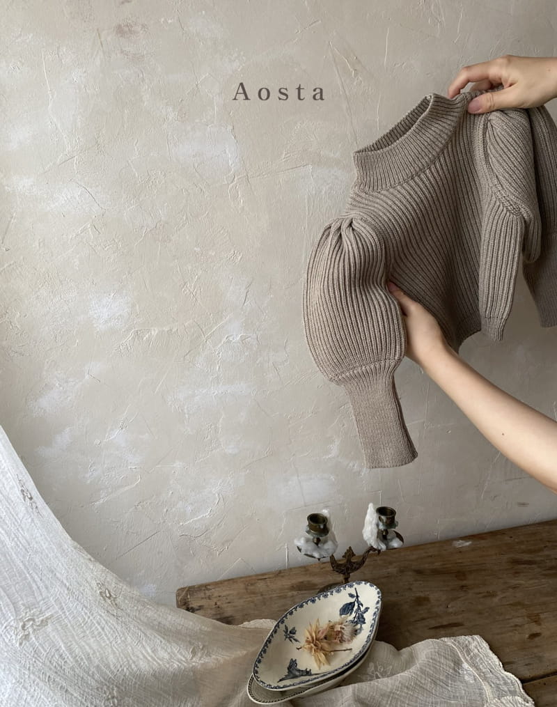 AOSTA - Korean Children Fashion - #Kfashion4kids - Puff Knit - 8