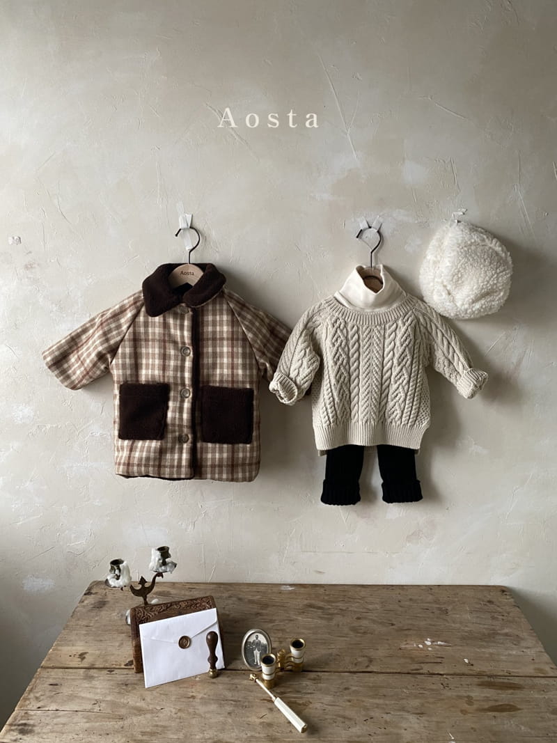 AOSTA - Korean Children Fashion - #Kfashion4kids - Rib Knit Pants - 5