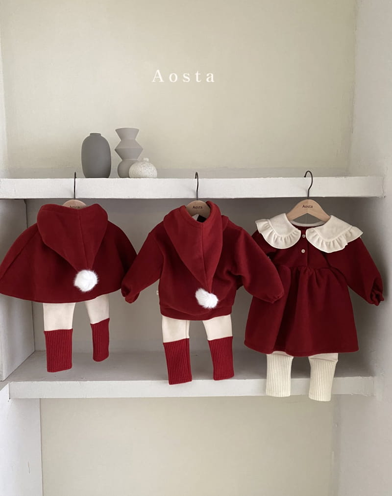 AOSTA - Korean Children Fashion - #Kfashion4kids - Cone Hoody Cape - 6