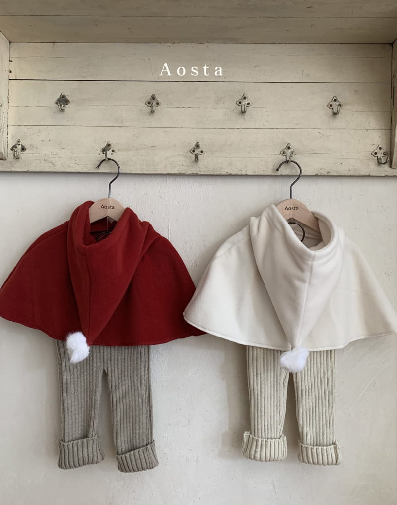 AOSTA - Korean Children Fashion - #Kfashion4kids - Cone Hoody Cape - 7