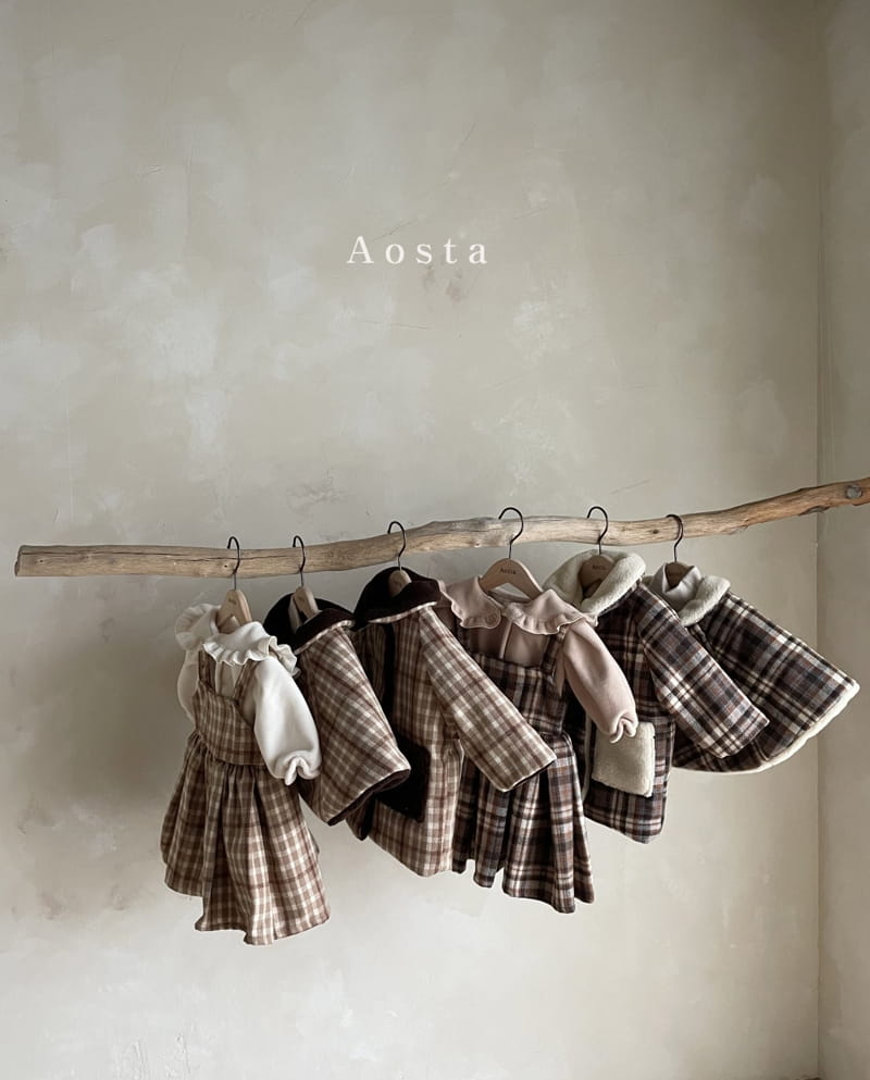 AOSTA - Korean Children Fashion - #Kfashion4kids - Bagel Dungarees One-piece - 8