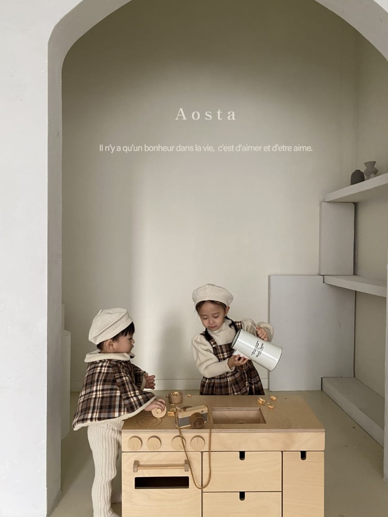AOSTA - Korean Children Fashion - #Kfashion4kids - Bagel Cape - 4