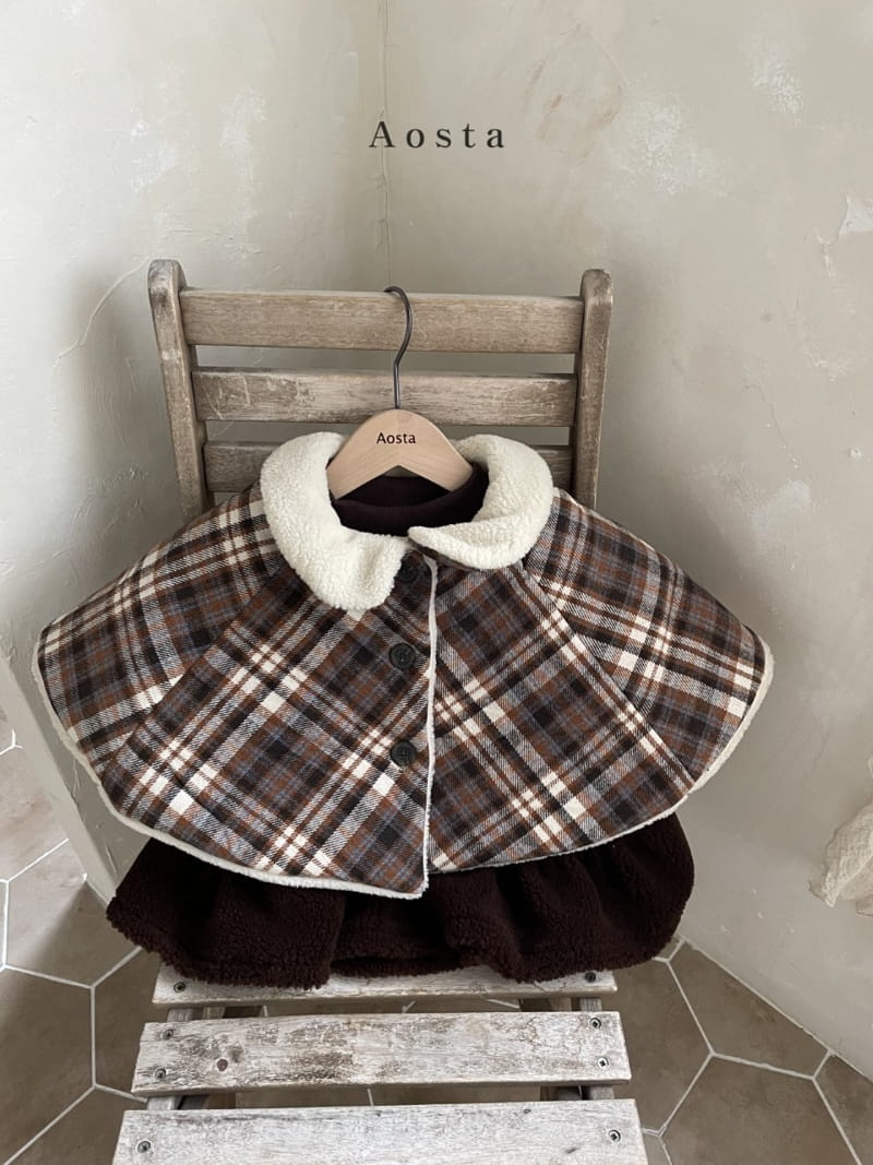 AOSTA - Korean Children Fashion - #Kfashion4kids - Bagel Cape - 5