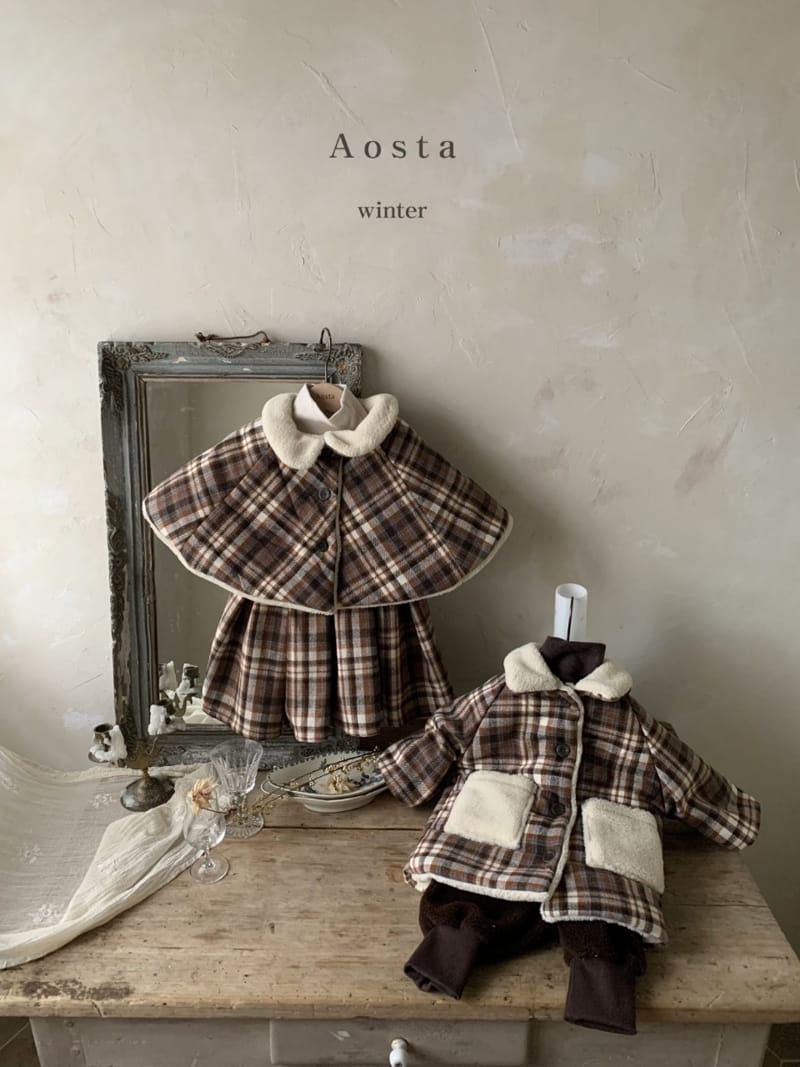 AOSTA - Korean Children Fashion - #Kfashion4kids - Bagel Cape - 7
