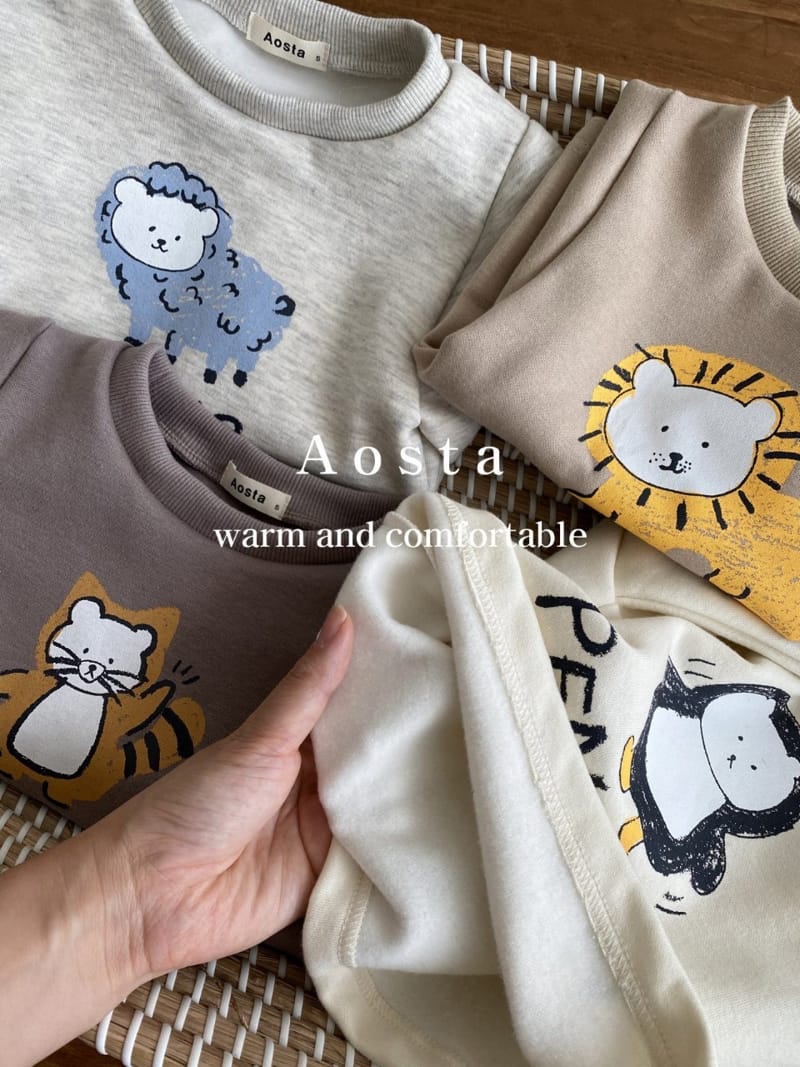 AOSTA - Korean Children Fashion - #Kfashion4kids - Momo Top Bottom Set - 5