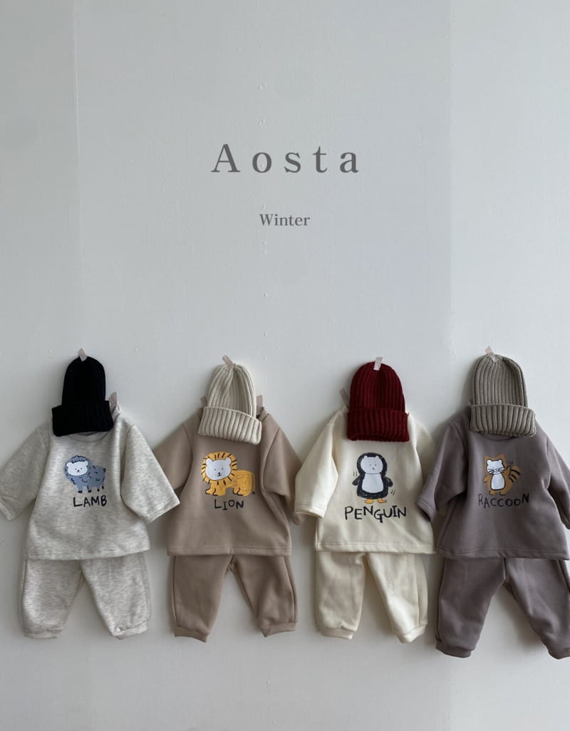 AOSTA - Korean Children Fashion - #Kfashion4kids - Momo Top Bottom Set - 7