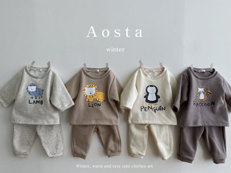 AOSTA - Korean Children Fashion - #Kfashion4kids - Momo Top Bottom Set - 8