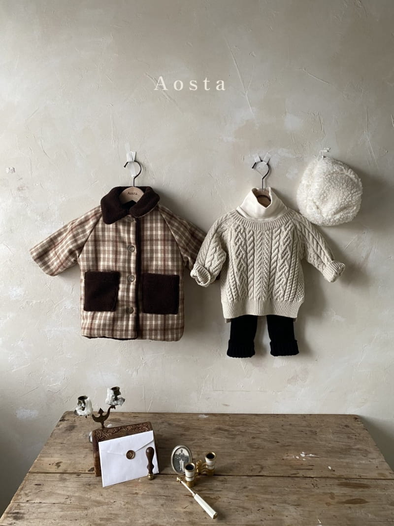 AOSTA - Korean Children Fashion - #Kfashion4kids - Fake Turtleneck - 11