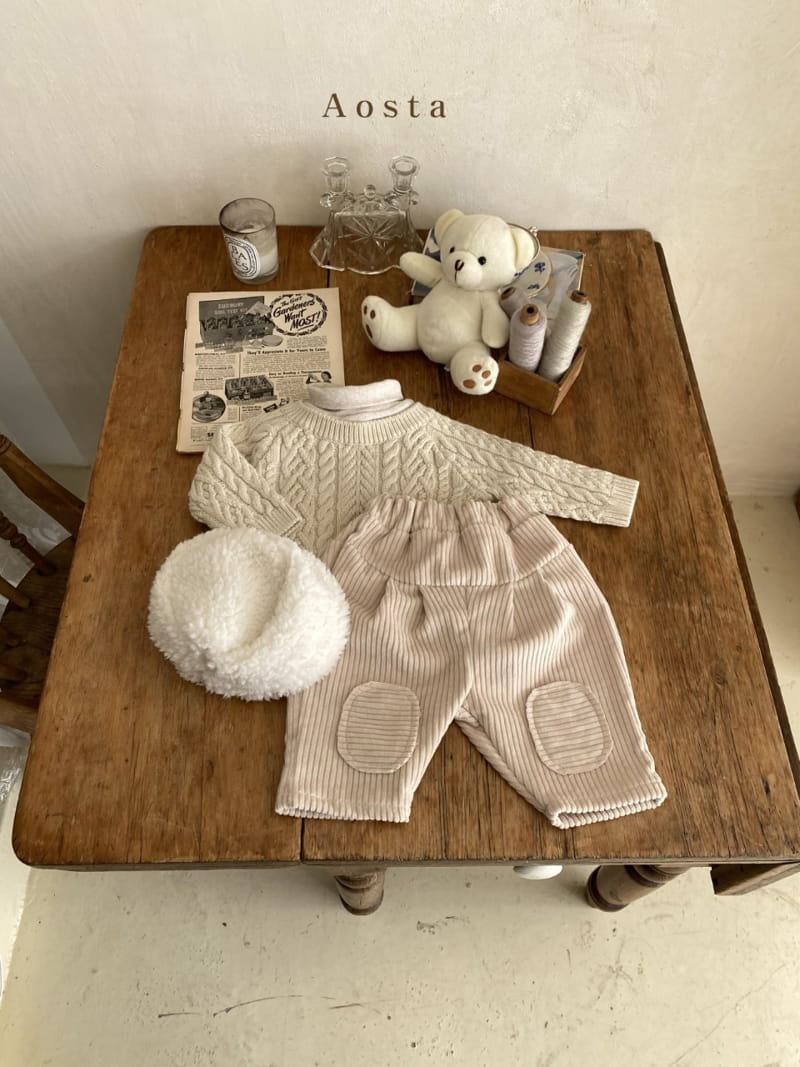 AOSTA - Korean Children Fashion - #Kfashion4kids - Fake Turtleneck - 12