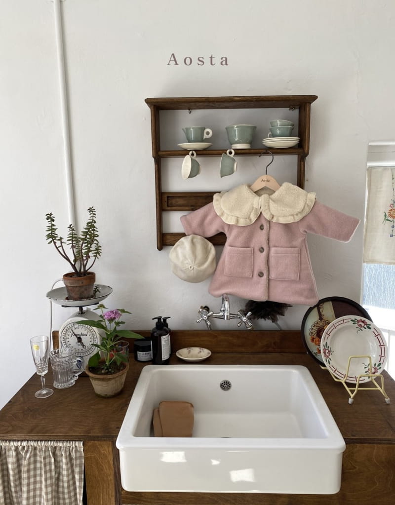 AOSTA - Korean Children Fashion - #Kfashion4kids - Camillea Coat - 2