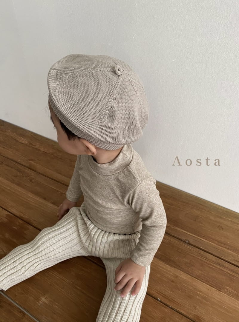 AOSTA - Korean Children Fashion - #Kfashion4kids - Wool Turtleneck Tee