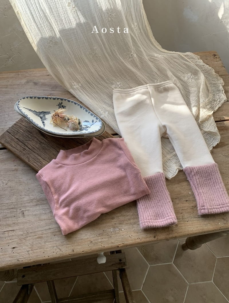 AOSTA - Korean Children Fashion - #Kfashion4kids - Wool Turtleneck Tee - 12