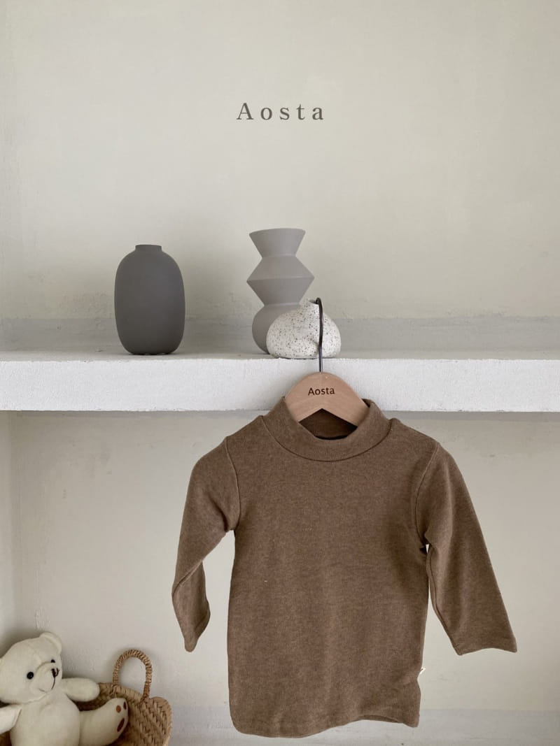 AOSTA - Korean Children Fashion - #Kfashion4kids - Wool Turtleneck Tee - 8