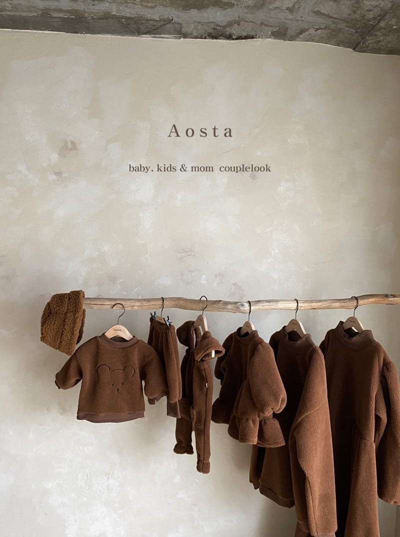 AOSTA - Korean Children Fashion - #Kfashion4kids - Chocolat Overalls - 6