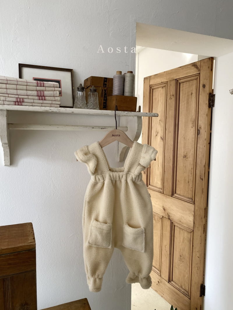 AOSTA - Korean Children Fashion - #Kfashion4kids - Chocolat Overalls - 7