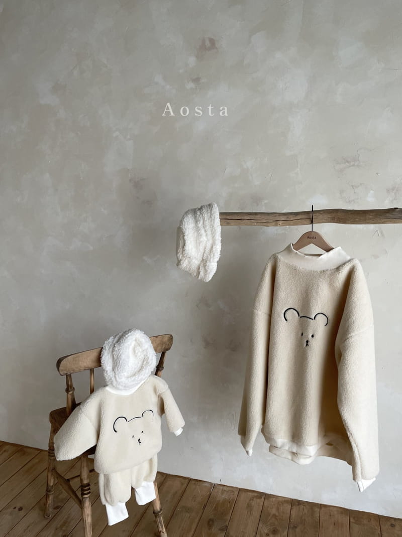 AOSTA - Korean Children Fashion - #Kfashion4kids - Mom Chocolat Bear Sweatshirt - 10