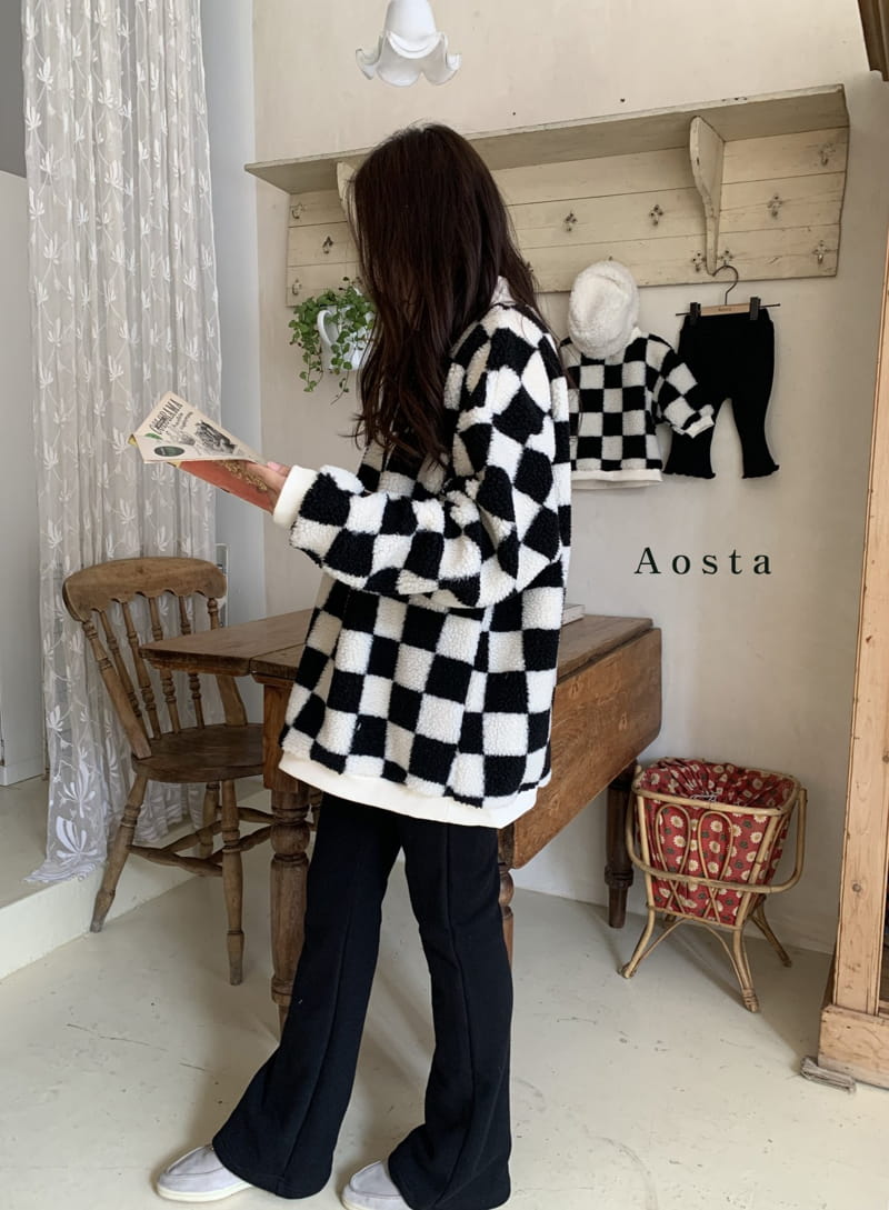 AOSTA - Korean Children Fashion - #Kfashion4kids - Mom Fur Sweatshirt - 4