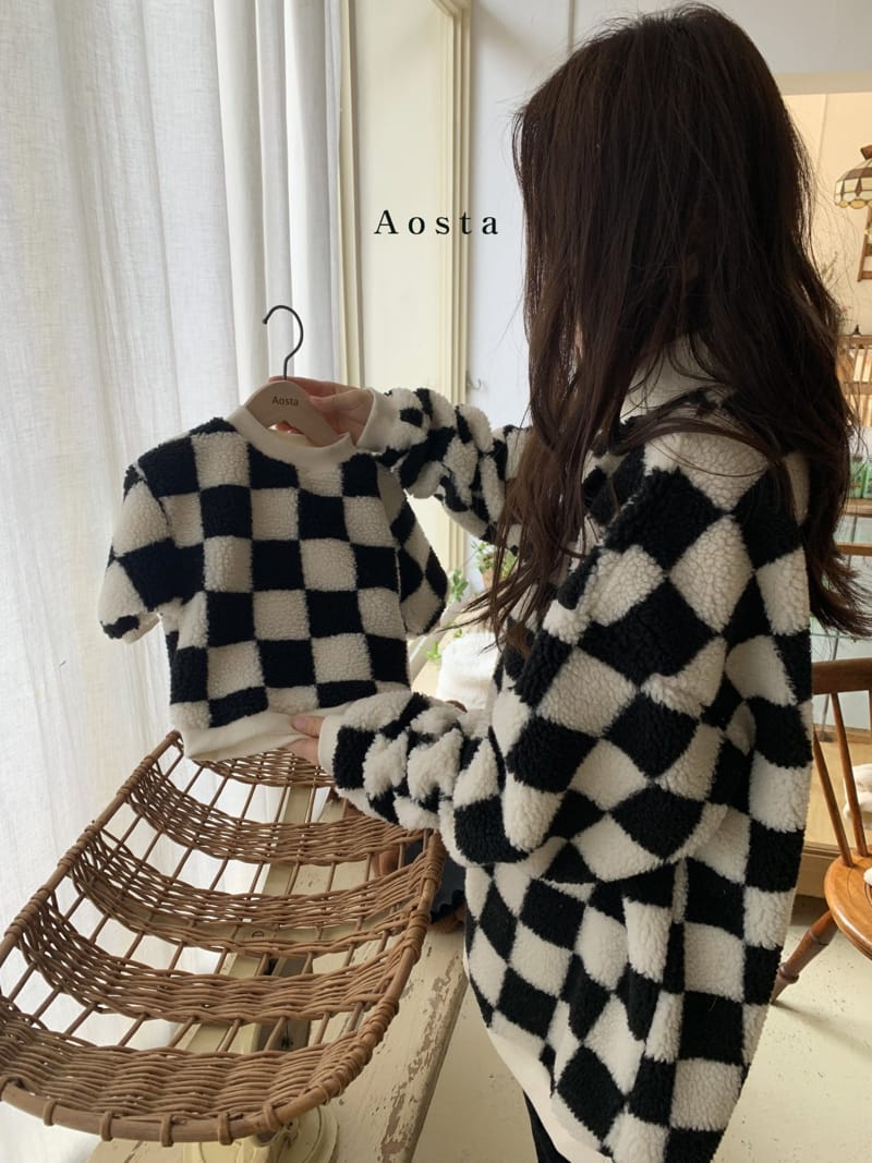 AOSTA - Korean Children Fashion - #Kfashion4kids - Mom Fur Sweatshirt - 5