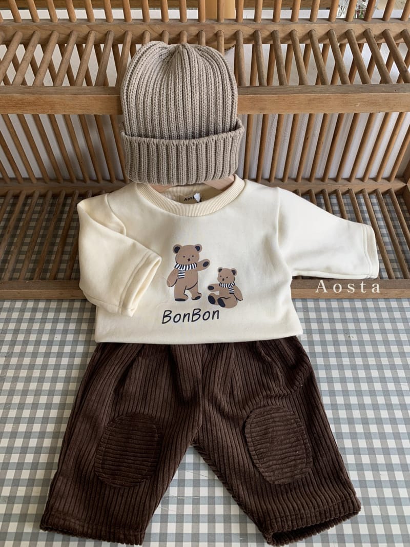 AOSTA - Korean Children Fashion - #Kfashion4kids - Bonjour Bear Tee - 12