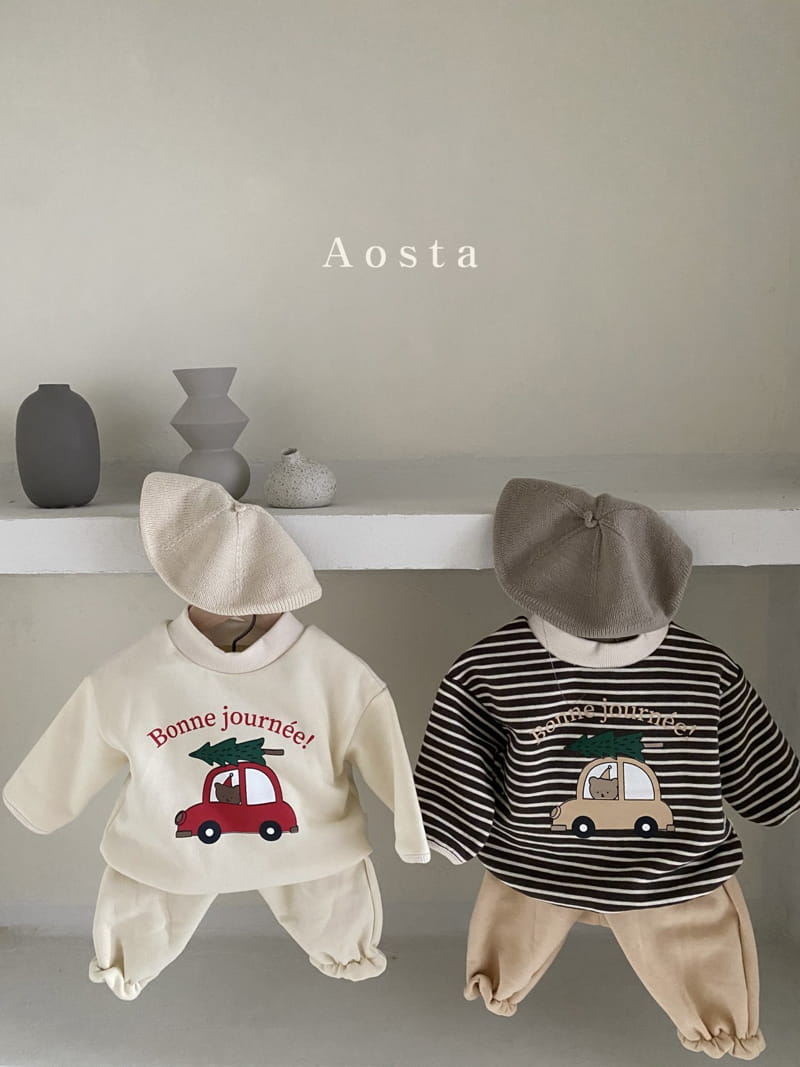 AOSTA - Korean Children Fashion - #Kfashion4kids - Tree Bear Tee