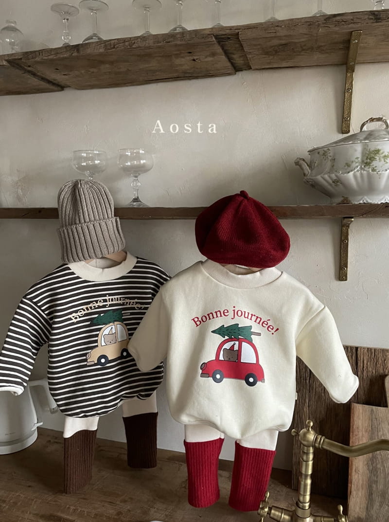 AOSTA - Korean Children Fashion - #Kfashion4kids - Tree Bear Tee - 3