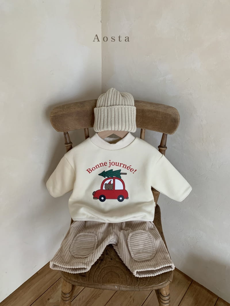 AOSTA - Korean Children Fashion - #Kfashion4kids - Tree Bear Tee - 6