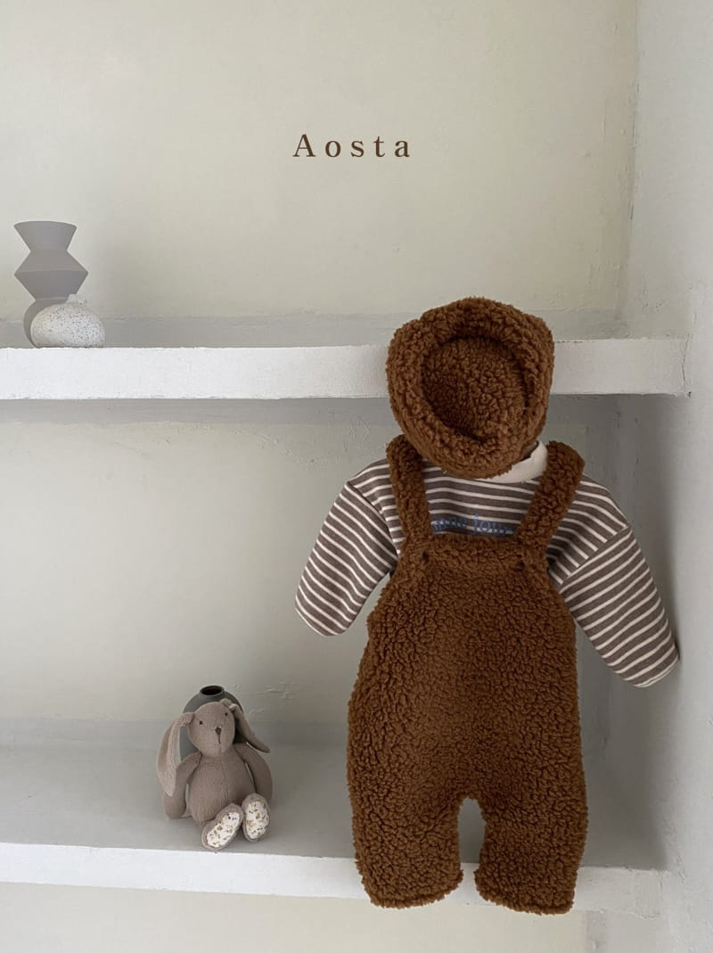 AOSTA - Korean Children Fashion - #Kfashion4kids - Bear Dolf Tee - 5