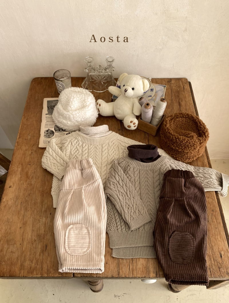 AOSTA - Korean Children Fashion - #Kfashion4kids - Moca Pants - 3