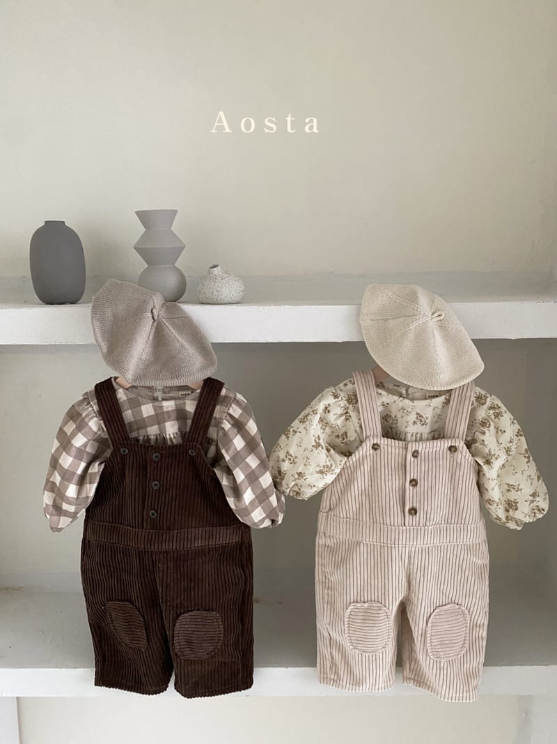AOSTA - Korean Children Fashion - #Kfashion4kids - Moca Overalls - 2