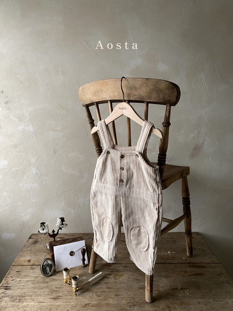 AOSTA - Korean Children Fashion - #Kfashion4kids - Moca Overalls - 4