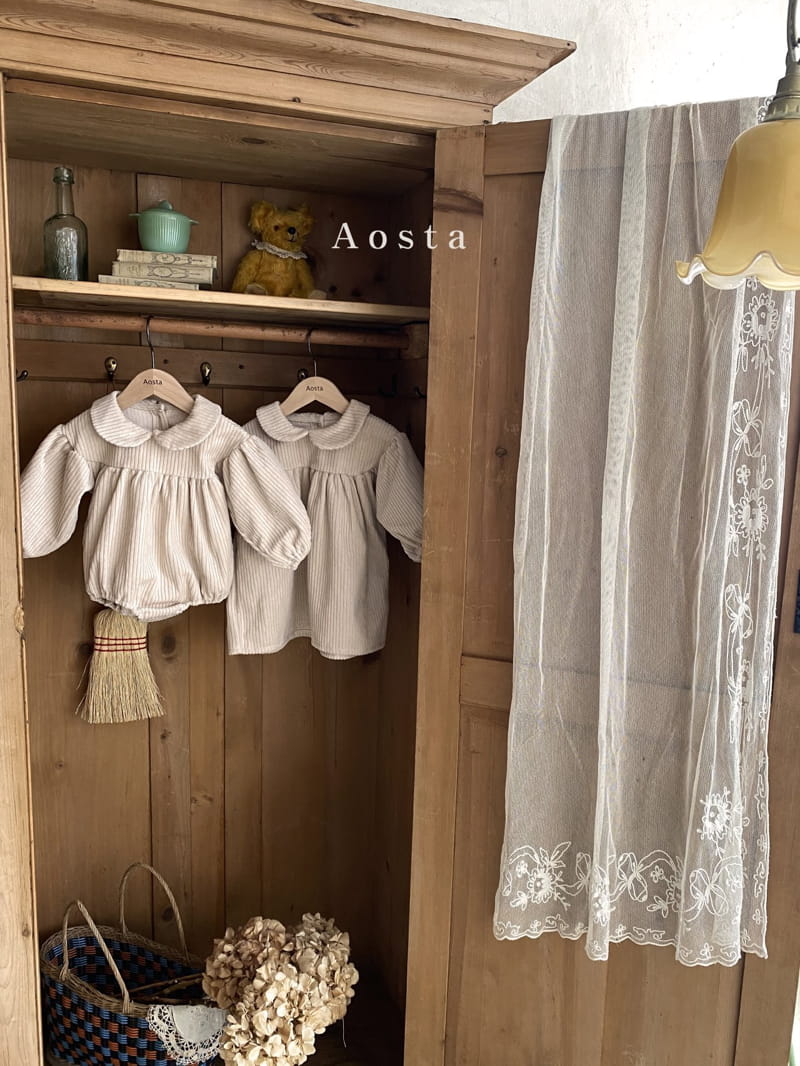 AOSTA - Korean Children Fashion - #Kfashion4kids - Moca One-piece - 2