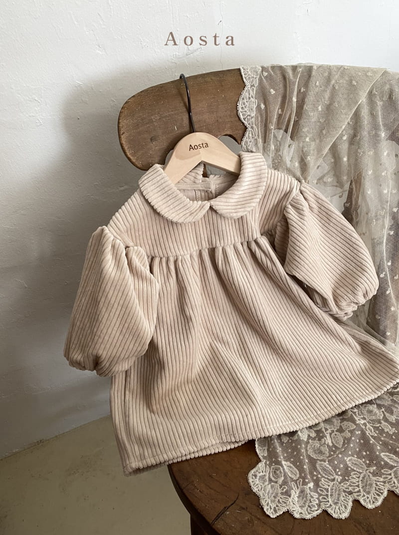 AOSTA - Korean Children Fashion - #Kfashion4kids - Moca One-piece - 3