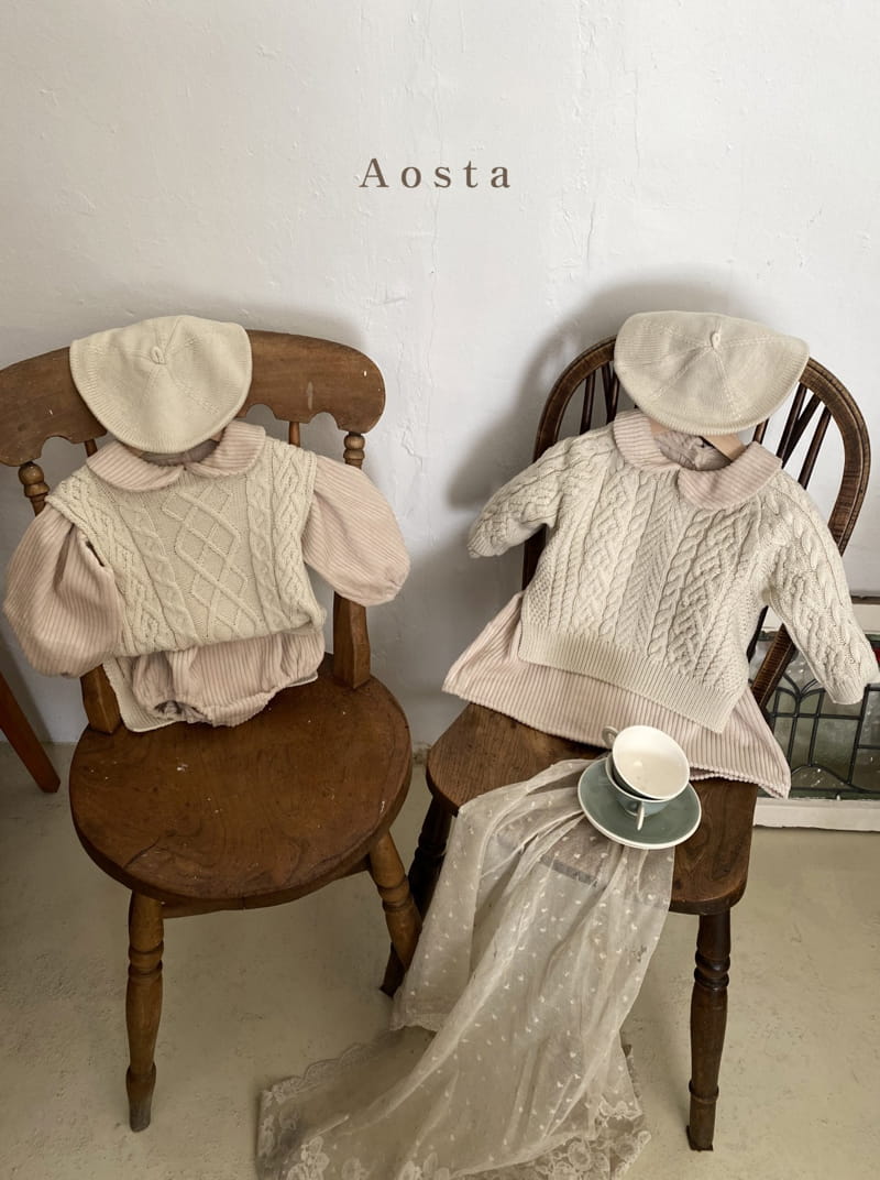 AOSTA - Korean Children Fashion - #Kfashion4kids - Moca One-piece - 4