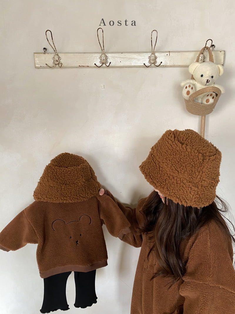 AOSTA - Korean Children Fashion - #Kfashion4kids - Mom Lamb Lamb Hat - 2
