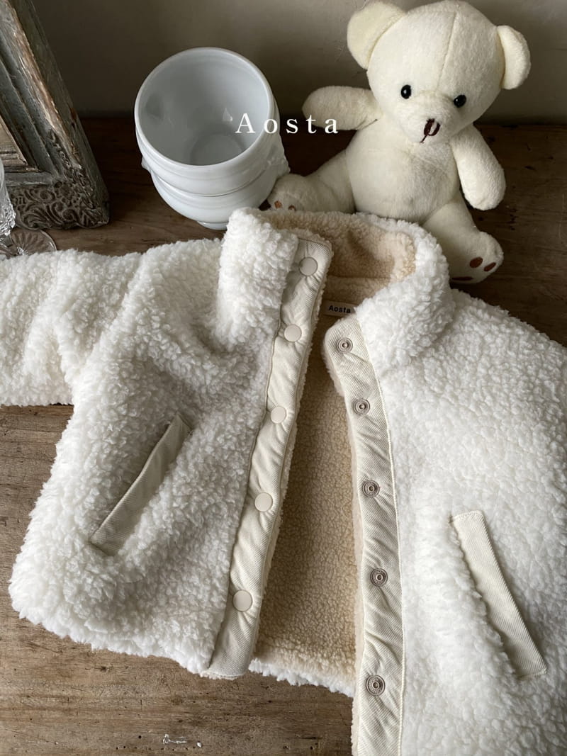 AOSTA - Korean Children Fashion - #Kfashion4kids - Lamb Lamb Jacket