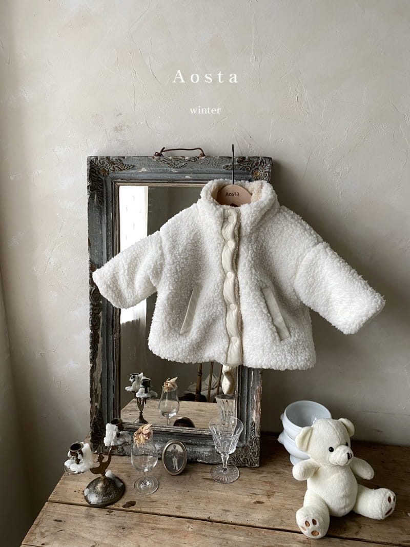 AOSTA - Korean Children Fashion - #Kfashion4kids - Lamb Lamb Jacket - 2