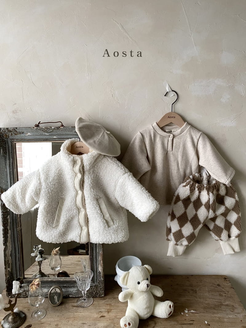 AOSTA - Korean Children Fashion - #Kfashion4kids - Lamb Lamb Jacket - 4