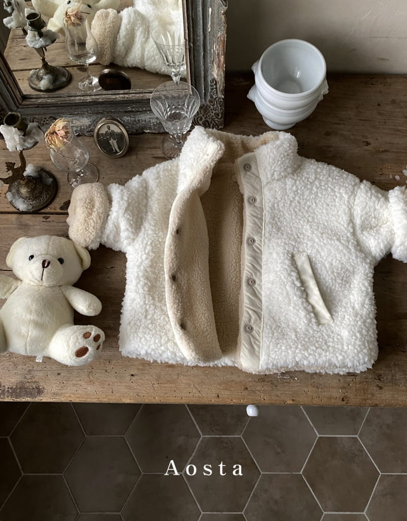 AOSTA - Korean Children Fashion - #Kfashion4kids - Lamb Lamb Jacket - 7