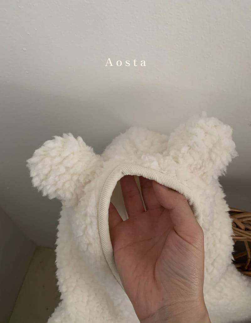 AOSTA - Korean Children Fashion - #Kfashion4kids - Lamb Lamb Bear Cape - 12