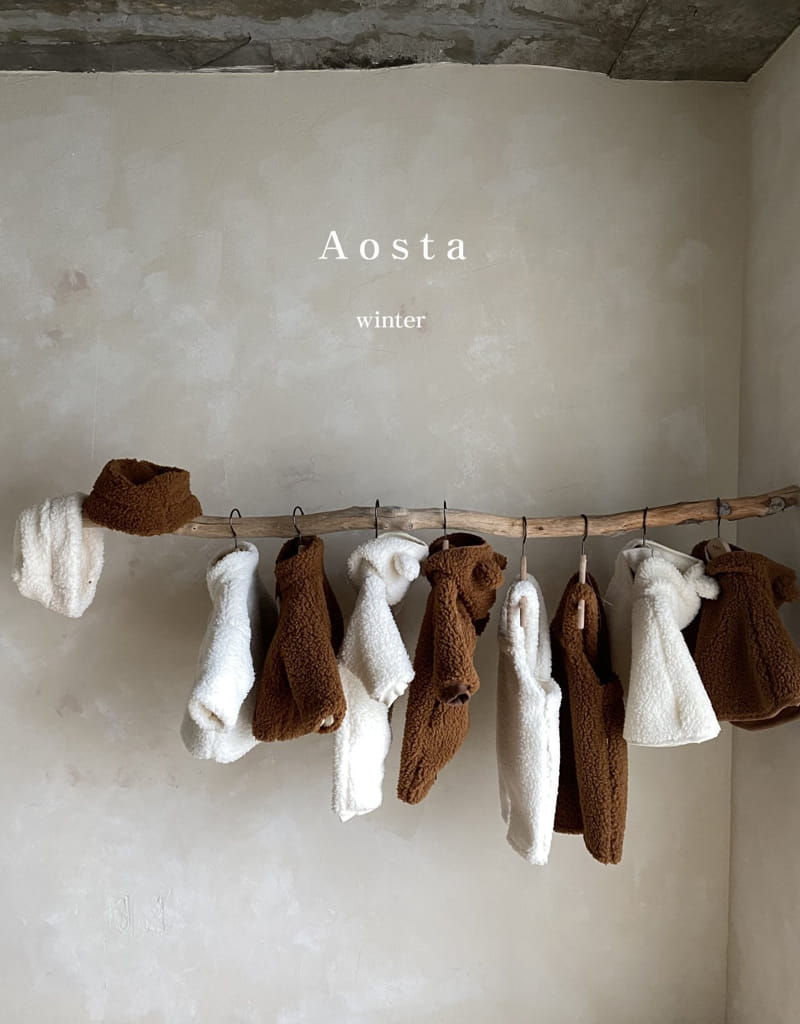 AOSTA - Korean Children Fashion - #Kfashion4kids - Lamb Lamb Bear Cape - 6