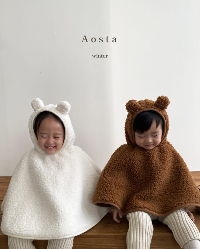 AOSTA - Korean Children Fashion - #Kfashion4kids - Lamb Lamb Outer Bear Bodysuit - 5