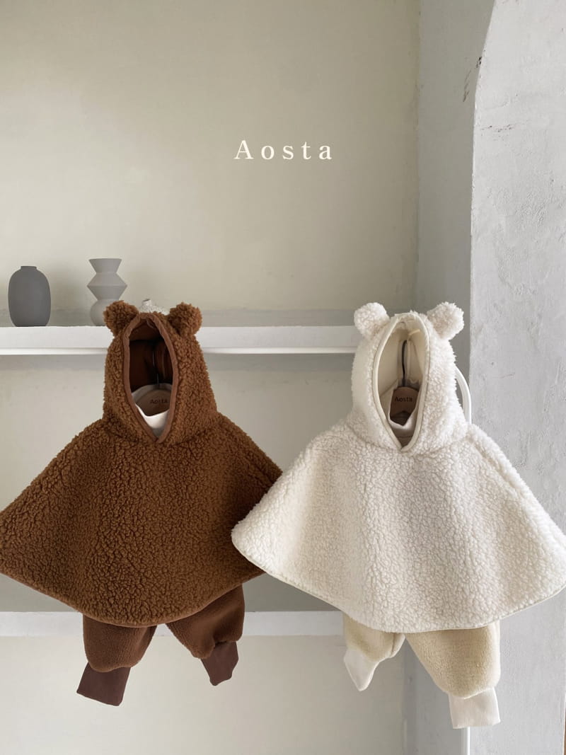 AOSTA - Korean Children Fashion - #Kfashion4kids - Lamb Lamb Outer Bear Bodysuit - 9