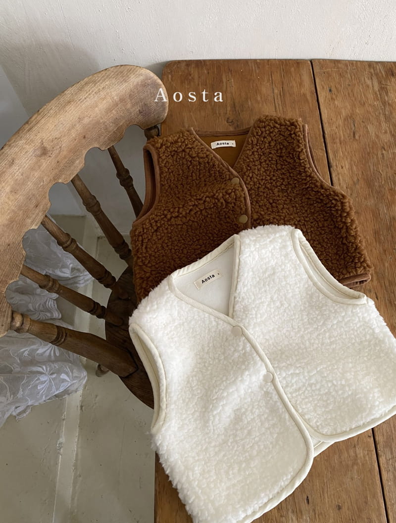 AOSTA - Korean Children Fashion - #Kfashion4kids - Lamb Lamb Vest