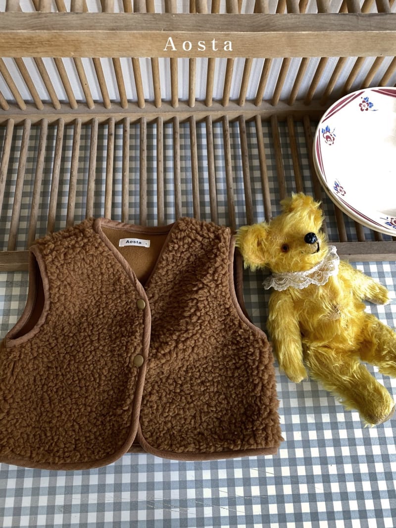 AOSTA - Korean Children Fashion - #Kfashion4kids - Lamb Lamb Vest - 11
