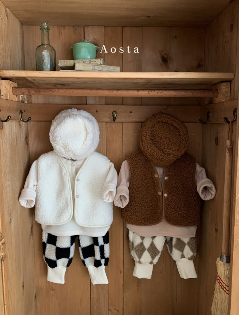 AOSTA - Korean Children Fashion - #Kfashion4kids - Lamb Lamb Vest - 12