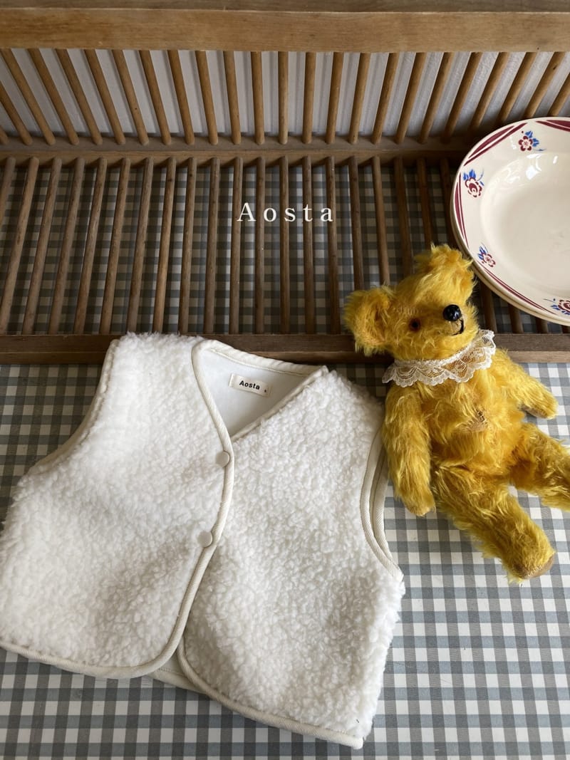 AOSTA - Korean Children Fashion - #Kfashion4kids - Lamb Lamb Vest - 2